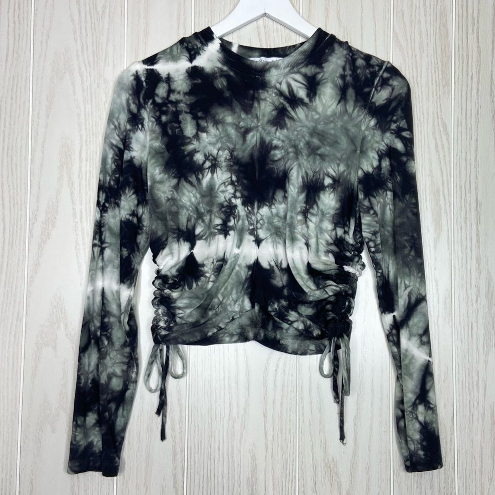 Young Fabulous and Broke Tie-Dye Ruched Side Sweatshirt Size Small